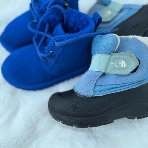 The North Face & Ugg like new size 9 boys! Both for 60$